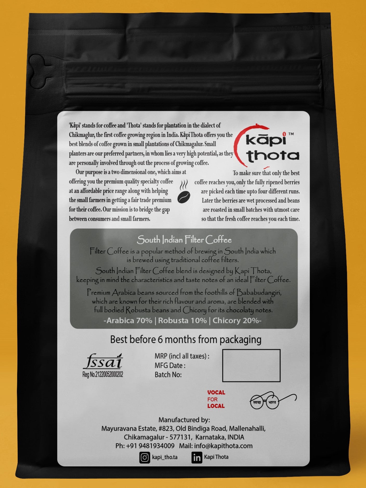 South Indian Filter Coffee: A perfect blend