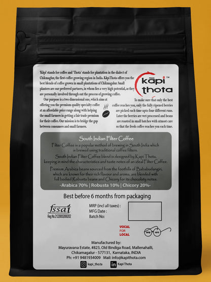 South Indian Filter Coffee: A Perfect Blend